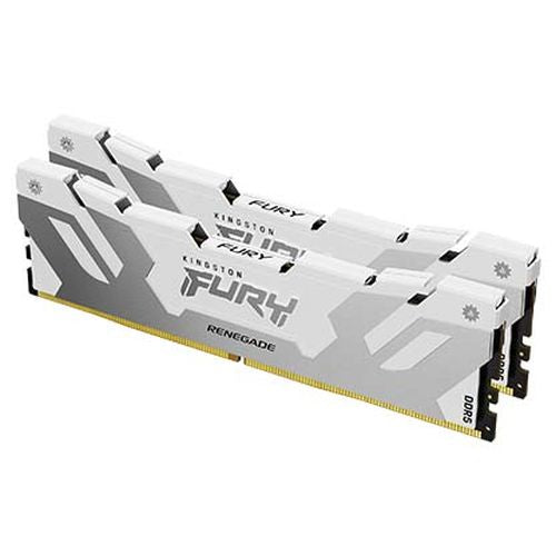 Kingston Fury Renegade 64GB DDR5 6400MHz CL32 White Gaming RAM Kingston Fury Renegade 64GB DDR5 6400MHz CL32 White Gaming RAM